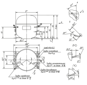 Схема компрессора Атлант CK140